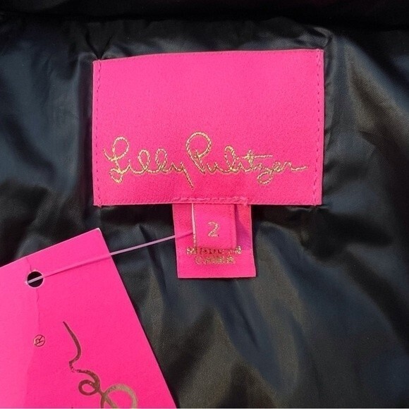 Lilly Pulitzer Darcia Jacket Onyx Size 2 - Picture 9 of 9